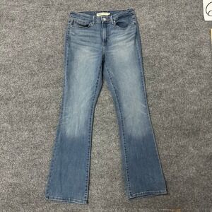 Levi Strauss Signature Jeans Womens Size 6 Blue Mid-Rise Bootcut Denim Casual